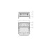 Blok podciśn VCBL-K1 125x75 H=50 mm Q (poprzeczny)