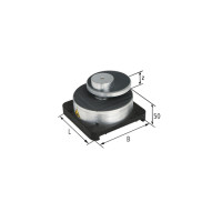 Zacisk mechaniczny VCMC-S4 145x145x50 mm mocowanie 12-80 mm