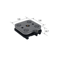 Blok podciśn VCBL-S1 TV-S 120x120x32,7mm Do SC Morb