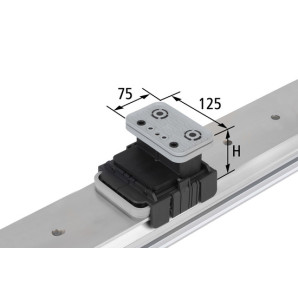 Blok podciśn VCBL-K1 125x75 H=100 mm Q (poprzeczna)