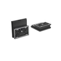 Blok podciśn VCBL-R TV 160x96 H=45 mm raster 40x40 mm zawór krańcowy