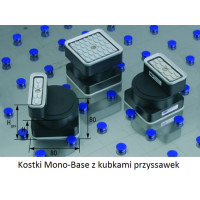 Kostka Mono-Base 80x80x22 mm