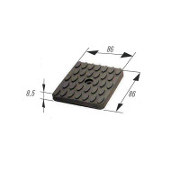 Guma trąca 86x86 mm do kubka nr 4