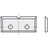 1673  Płytka HM 16,0x7,0x1,5mm MG06 a=7,0  <35