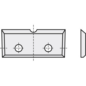 1673  Płytka HM 16,0x7,0x1,5mm MG06 a=7,0  <35