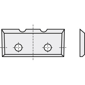 1674  Płytka HM 16,0x7,0x1,5mm MG06 a=7,0  <35