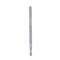 FrezVHM Z2 D=3 I=10 L=60 S=3 RHwyk. kulisty R=1,5 aluminium i tworzywa sztuczne