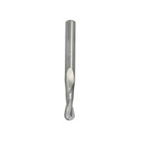 FrezVHM Z2 D=6 I=22 L=60 S=6 RHwyk. kulisty R=3 aluminium i tworzywa sztuczne