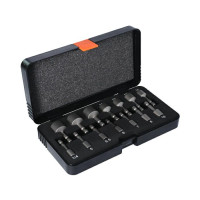 20918.STACO Zestaw bitów nasad. 14 szt.1/4x45 mm : 5, 5,5,6,7,8,10,1,12,13,14,15,16,17