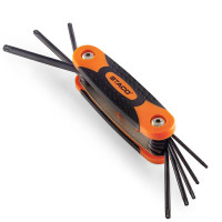 21658.STACO Zestaw kluczy TORX TX9-40scyzoryk 9szt