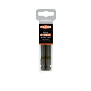 21742 STACO bit 1/4 PH2x89mm8 szt kolor pomarańczowy