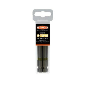 21751 STACO bit 1/4 TX10x89mm8 szt kolor zółty