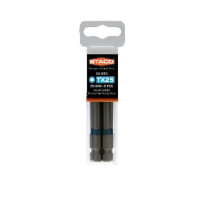 21754 STACO bit 1/4 TX25x89mm8 szt kolor niebieski