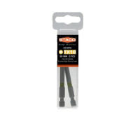 21847 STACO bit 1/4 TX10x89mm2szt zółty