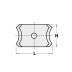 220215  Płytka HM 20,0x12,0x2,0mm HC05 d=4,0   R=1,5   <6