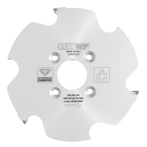 240.601.04M DIA  D=100.4 F=30 Z3K/P=7,0/4,0 do CNC P-system Lamello