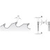 279.020.10V Piła HW D=250 F=70 Z=20+4K=3,2/2,2  <=18