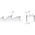 280.020.10W Piła HW D=250 F=80 Z=20+4K=2,7/1,8  <=18