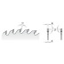 295.064.11M Piła HW D=280 F=30 Z=64K= 3,2/2,2