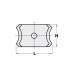 320203  Płytka HM 20,0x12,0x2,0mmHC05 d=4,0  R=3,0   <15 IMA