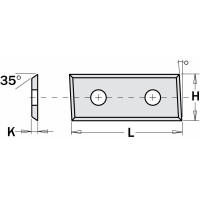 3283127 Płytka HM- 28,3x12x1,5 mm MG064-ostrz MG06 - <5 LH