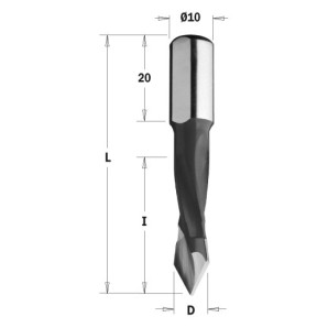 374.050.11 Wiertło P HW D=5 I=30L=57,5 S=10x20 RH
