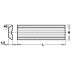 508153  Płytka HM 50,0x8,0x1,5mmHC05 <40