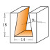 522.140.11 Frez HW D=14 I=18 L=60 A=9Z1