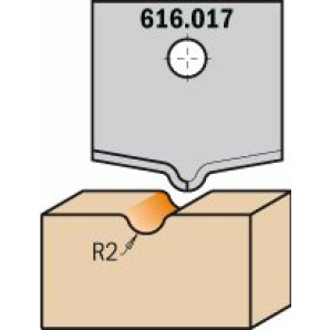 616.017 Nóż profilowy 20x20x2
