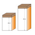 656.190.11 Frez HM D=19  I=28,3  L=68,5S=8 Z=2