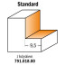 660.851.11 Frez HM H=9,5  D=34,9  I=12L=65 S=12,7 mm