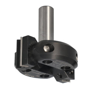 663.Głowica CNC reg. D=102 I=40 A=-45 - +90  L=100 S=20x50 RH