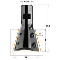 664.395.11 Frez HW D=39,5 I=31,5 L=65,5A=15  Z2