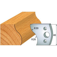 690.009 Para noży HSS 40x4 mm