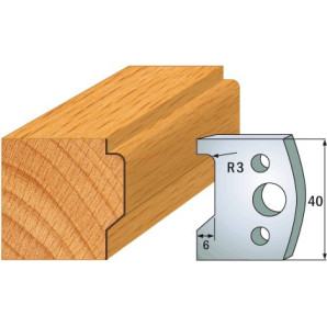 690.032 Para noży HSS 40x4 mm