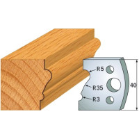 690.081 Para noży HSS 40x4 mm