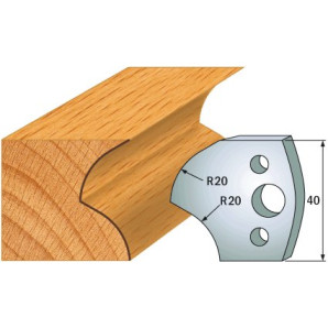 690.120 Para noży HSS 40x4 mm