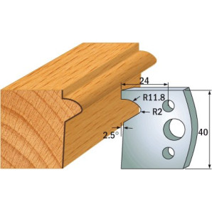 690.135 Para noży HSS 40x4 mm