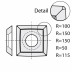 715205 Płytka HM  15,0x15,0x2,5mmHC05 d=6,4   <40  R=150