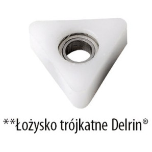 791.042.00 Łożysko D=12,7  d=4,76T=5,8 (kształt trójkąta)