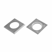 814204  Płytka HM  14,0x14,0x2,0mm HC05d=6,40  <30 oznaczenie kropką na rogu