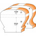 856.702.11 Frez HM D=31,75 I=38 R=25,4R2=9,52 S=12,7 L=87 Profil=C