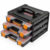 88317.STACO Organizer 3 szuflady po 15przegródek każda