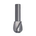 914. Frez VHM Z4 D=20 I=24 L=60 S=12 RH prosty kulisty R=8 profil 