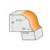 980.542.11 Frez HM R=6,35/12,7 D=54I=25,4 A=15 T=19 S=12