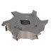 DGA.Frez PCD D=153,6 F=30+2CH I=30 Z=3+3 H=4,0 R=12/R9,3 LH