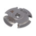 DGB.Frez PCD D=73/61,7 R2,0 F=12 Z=4 RH H=3,0 PH: 2CH 4x1,8