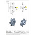 DGB.Frez PCD D=76/70 I=R2,0/23 F=HSK25R Z=6 H3,0 RH / IS