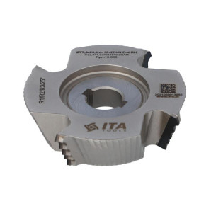 DGB.Głowica D=77,4 I=20,4 F=16+2CH Z=4 H=3 R1/R2/R3/25° RH