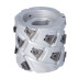 DGL.Głowica D=80 I=65 d=25+2CH Z=3+3 (18) a30° H=3 LH podfr.górne / FELDER